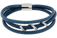 Bracciale Augusta De Carolis Donna in Pelle BR2-204 - BR2-204